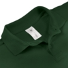 Рубашка поло Safran темно-зеленая, размер S (Изображение 3)