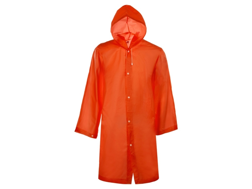 Дождевик Hawaii light c чехлом унисекс (красный) M-L (Изображение 3)
