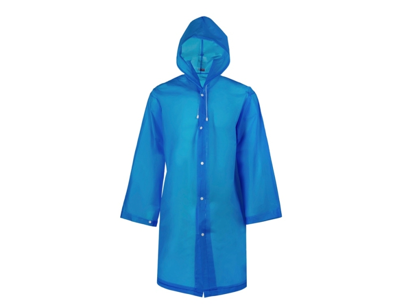 Дождевик Hawaii light c чехлом унисекс (синий) XL-2XL (Изображение 3)