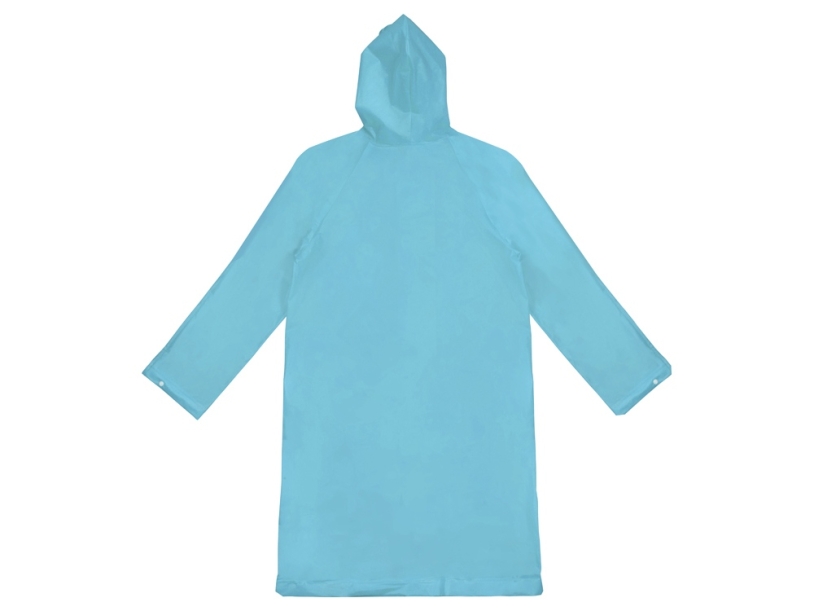 Дождевик Hawaii c чехлом унисекс (голубой) XL-2XL (Изображение 4)