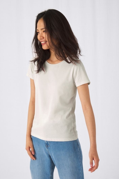 Футболка женская E150 Organic, темно-серая, размер S (Изображение 4)