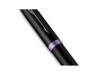 Ручка перьевая Parker IM Vibrant Rings Flame Amethyst Purple (черный/фиолетовый)  (Изображение 5)
