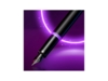 Ручка перьевая Parker IM Vibrant Rings Flame Amethyst Purple (черный/фиолетовый)  (Изображение 9)