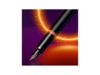 Ручка перьевая Parker IM Vibrant Rings Flame Orange (черный/оранжевый)  (Изображение 8)
