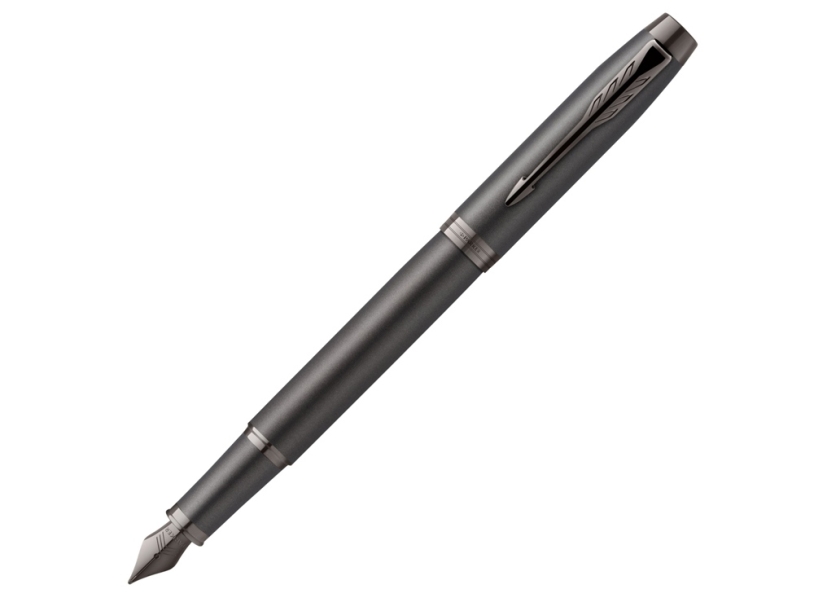 Ручка перьевая Parker IM Monochrome Black (черный)  (Изображение 1)