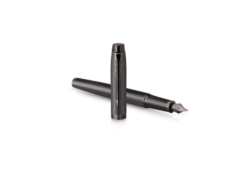 Ручка перьевая Parker IM Monochrome Black (черный)  (Изображение 3)