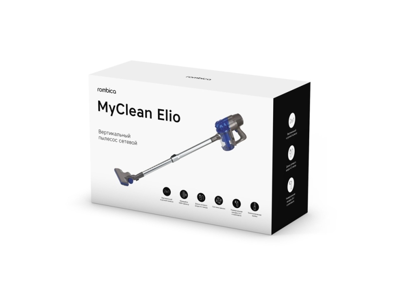 Вертикальный пылесос MyClean Elio, съемный пылесборник, 800 Вт (Изображение 5)