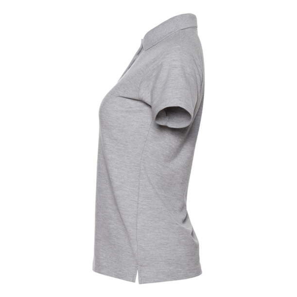 Рубашка поло женская STAN хлопок/полиэстер 185, 104W (Серый меланж) 52/XXL (Изображение 2)