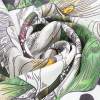 Платок шелковый Delicate, каллы (Изображение 4)