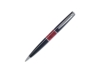Ручка шариковая Libra (черный/красный/серебристый)  (Изображение 1)