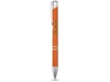 Ручка металлическая шариковая Moneta (оранжевый) синий (Изображение 3)