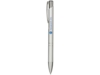 Ручка металлическая шариковая Moneta (серебристый) синий (Изображение 3)