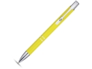 Ручка металлическая шариковая Moneta (желтый) синий