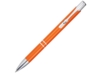 Ручка металлическая шариковая Moneta (оранжевый) черный (Изображение 1)