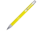 Ручка металлическая шариковая Moneta (желтый) черный