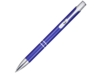 Ручка металлическая шариковая Moneta (синий) черный (Изображение 1)