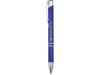 Ручка металлическая шариковая Moneta (синий) черный (Изображение 3)