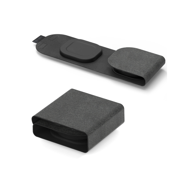 Складная беспроводная (15W) зарядная станция "Magic Case" для смартфона, часов и наушников (Изображение 2)