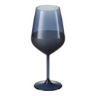 Бокал для вина, Saphire, 490 ml, синий