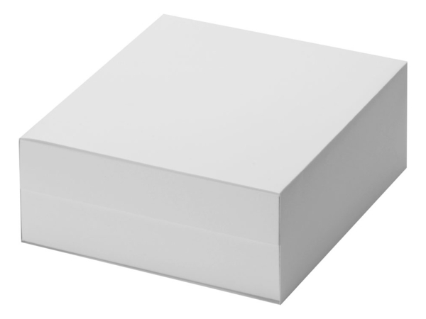 Коробка разборная с магнитным клапаном (белый) M