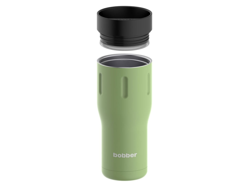 Вакуумная термокружка Tumbler, 470 мл (зеленый) 470 мл (Изображение 3)