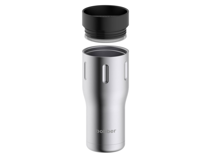 Вакуумная термокружка Tumbler, 470 мл (серебристый) 470 мл (Изображение 3)