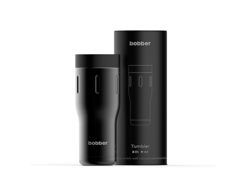 Вакуумная термокружка Tumbler, 470 мл (черный) 470 мл (Изображение 1)