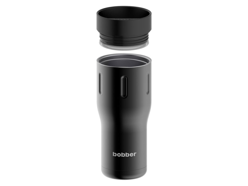 Вакуумная термокружка Tumbler, 470 мл (черный) 470 мл (Изображение 3)