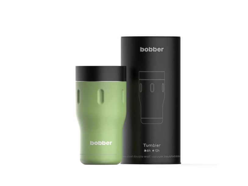 Вакуумная термокружка Tumbler, 350 мл (зеленый) 350 мл (Изображение 1)