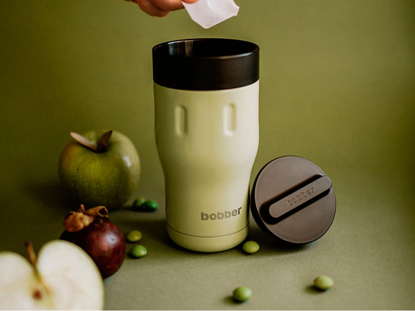 Вакуумная термокружка Tumbler, 350 мл (зеленый) 350 мл (Изображение 6)