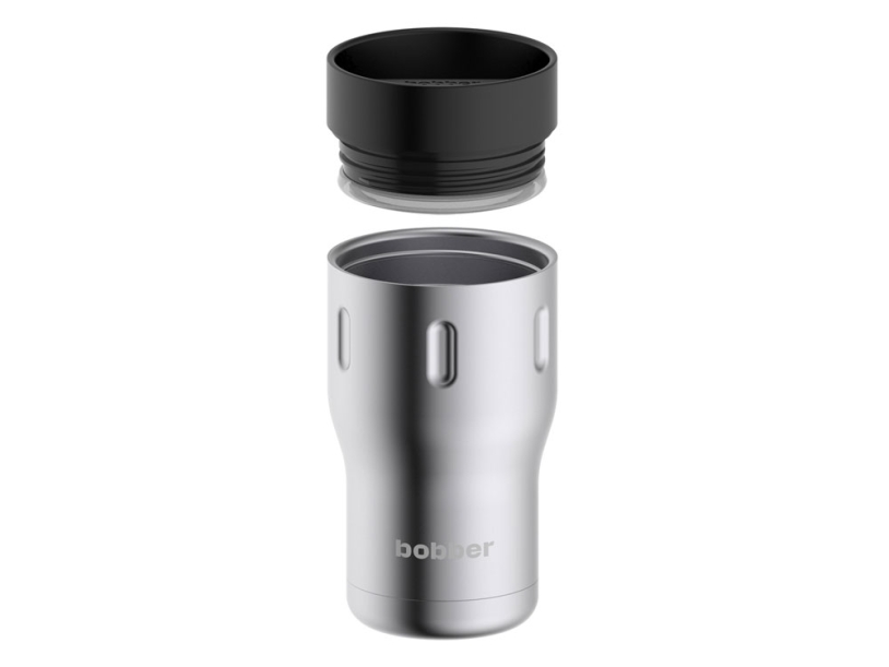 Вакуумная термокружка Tumbler, 350 мл (серебристый) 350 мл (Изображение 3)