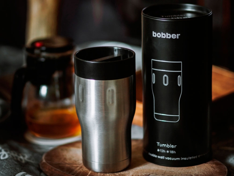 Вакуумная термокружка Tumbler, 350 мл (серебристый) 350 мл (Изображение 6)