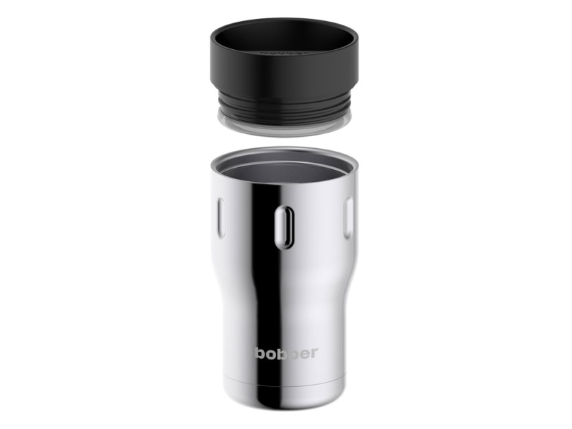 Вакуумная термокружка Tumbler, 350 мл (серебристый) 350 мл (Изображение 3)