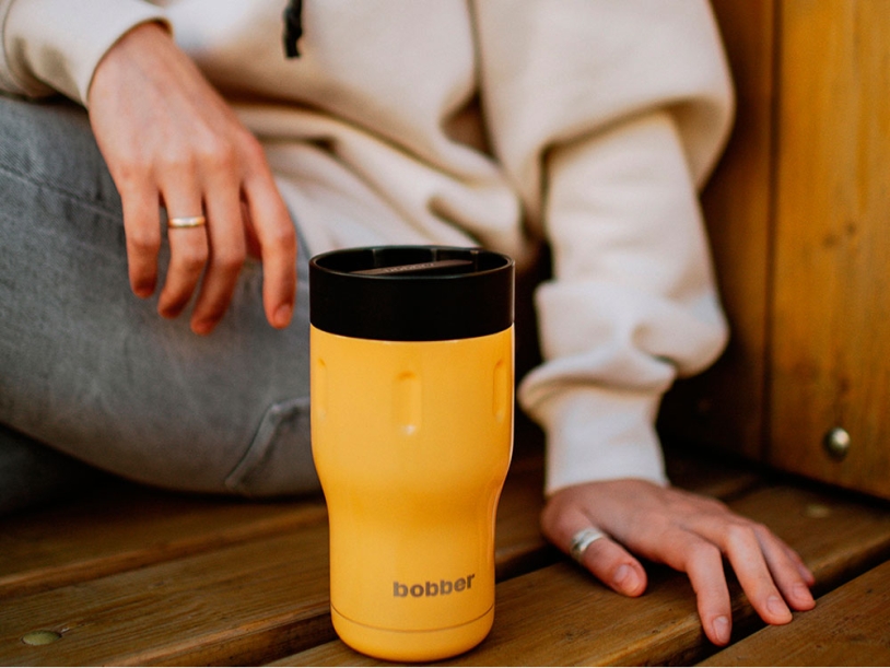 Вакуумная термокружка Tumbler, 350 мл (оранжевый) 350 мл (Изображение 8)