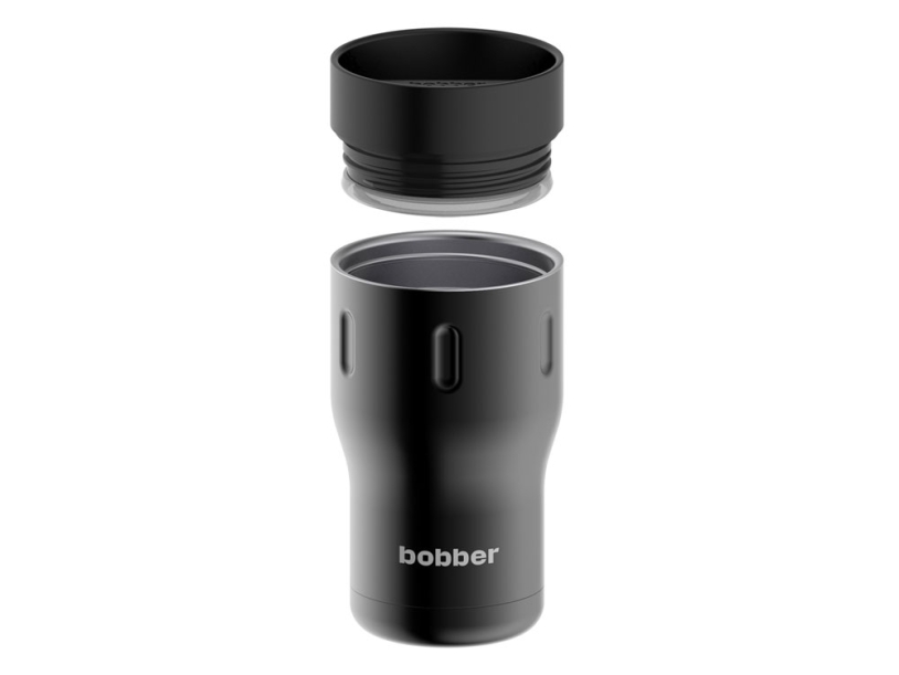 Вакуумная термокружка Tumbler, 350 мл (черный) 350 мл (Изображение 3)