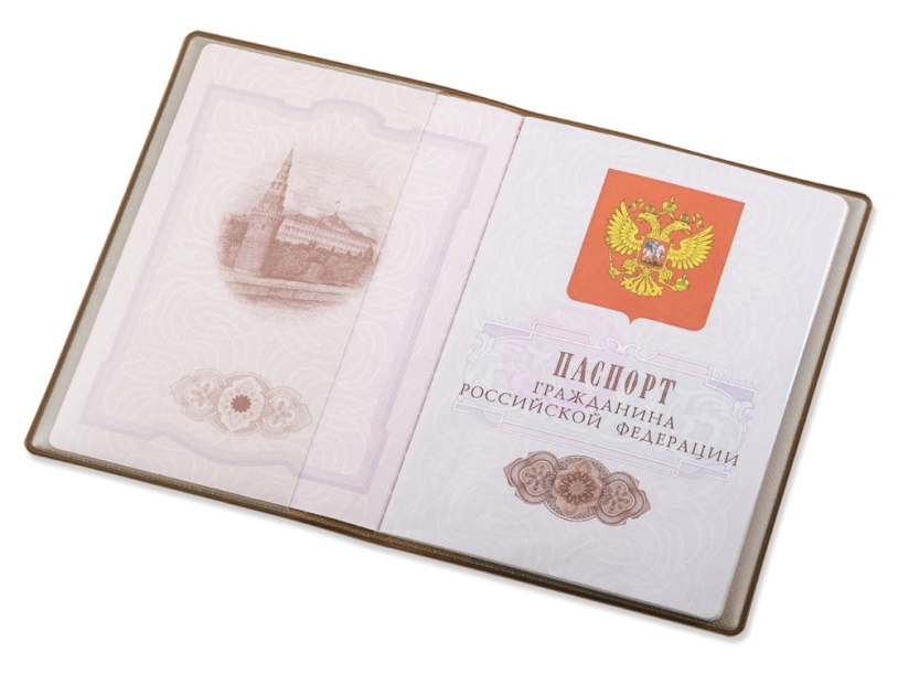 Обложка для паспорта Favor (серый меланж)  (Изображение 2)