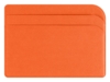 Картхолдер для пластиковых карт Favor (оранжевый)  (Изображение 2)