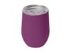 Вакуумная термокружка Sense Gum, непротекаемая крышка, soft-touch (фиолетовый)  (Изображение 1)