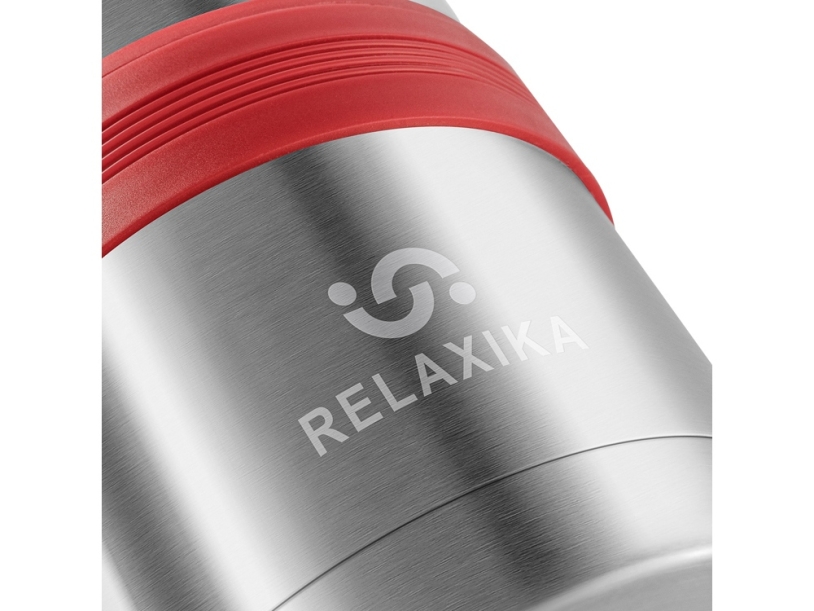 Термос универсальный для еды и напитков 201 (серебристый) 500 мл (Изображение 15)