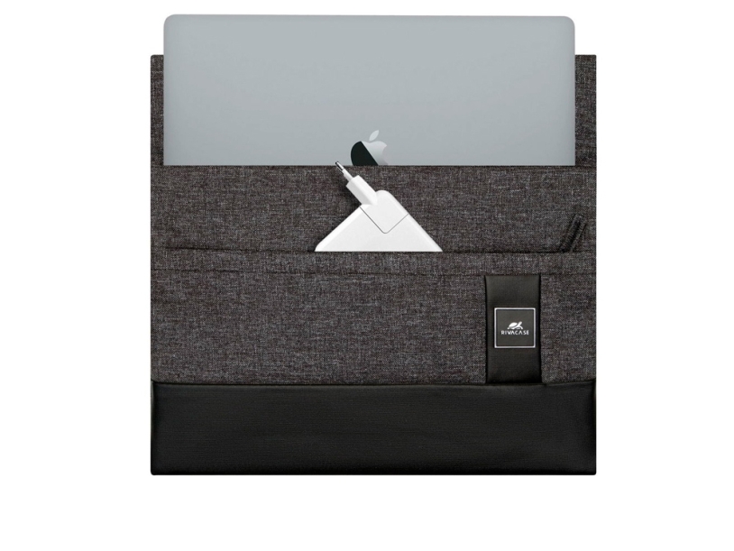 RIVACASE 8802 black melange чехол для MacBook Pro/MacBook Air 13 / 12 (Изображение 7)