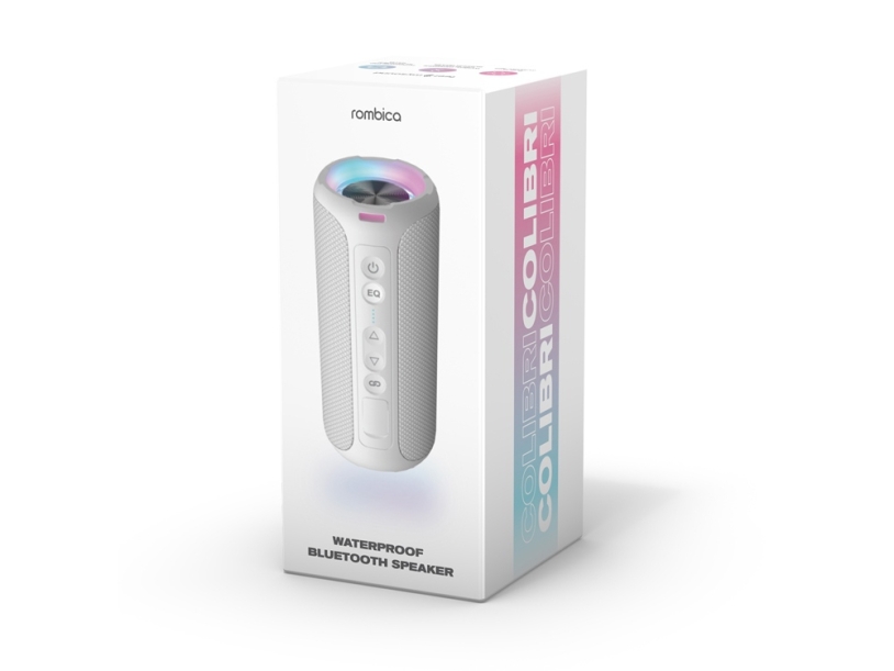 Портативная колонка mySound Colibri 2C, 6 Вт, белый (Изображение 6)
