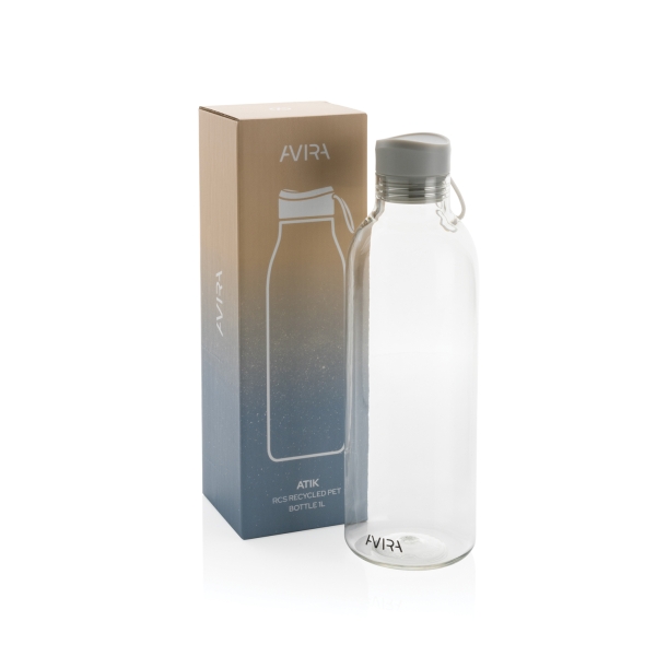 Бутылка для воды Avira Atik из rPET RCS, 1 л (Изображение 2)