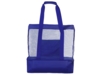 Пляжная сумка Coolmesh с изотермическим отделением (синий)  (Изображение 3)