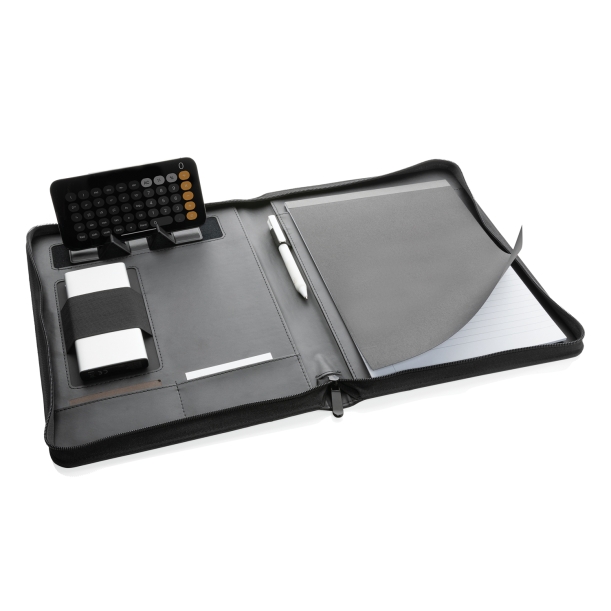 Органайзер Deluxe Tech из rPU RCS на молнии, А4 (Изображение 3)