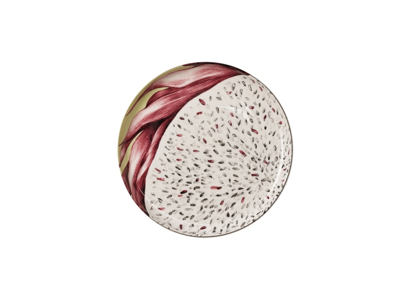 Тарелка PLATE 1 DRA (красный/белый/желтый)  (Изображение 1)