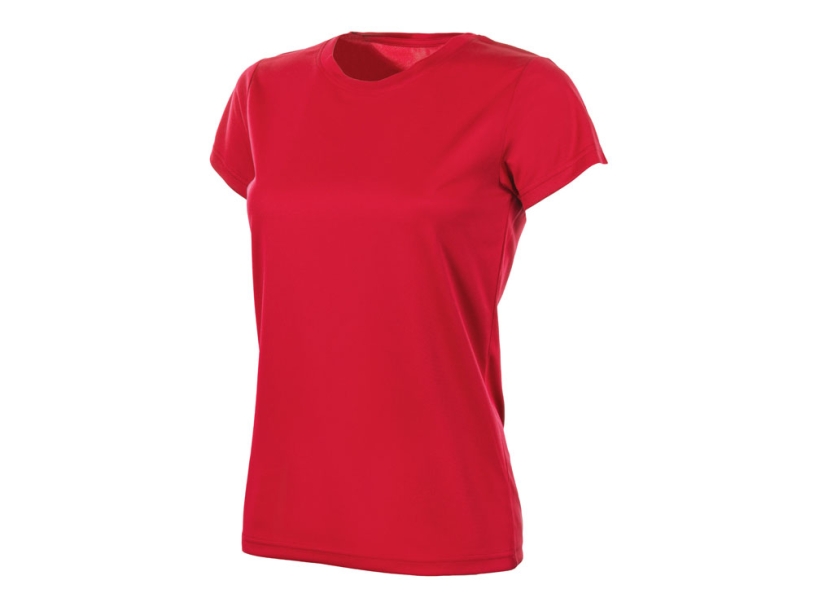 Футболка спортивная Verona женская (красный) XS (Изображение 1)