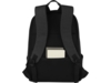 Противокражный рюкзак Joey для ноутбука 15,6 из переработанного брезента (черный)  (Изображение 6)