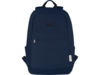 Противокражный рюкзак Joey для ноутбука 15,6 из переработанного брезента (темно-синий)  (Изображение 2)