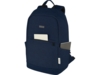 Противокражный рюкзак Joey для ноутбука 15,6 из переработанного брезента (темно-синий)  (Изображение 5)