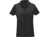 Рубашка поло Deimos женская (черный) 4XL (Изображение 2)